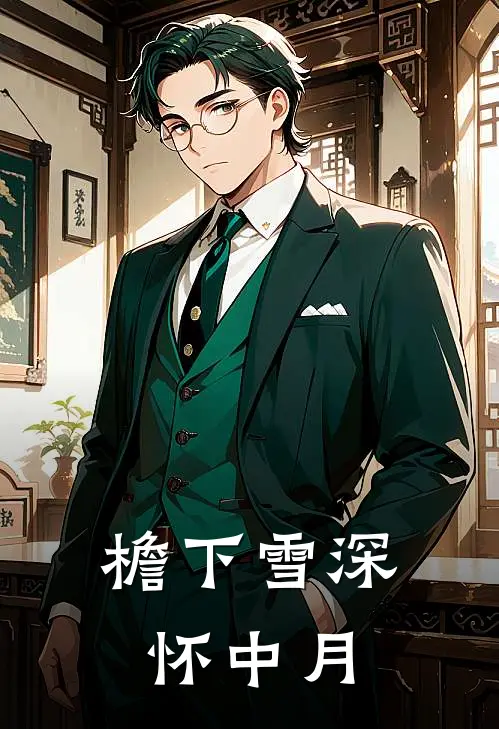 檐下雪深，怀中月