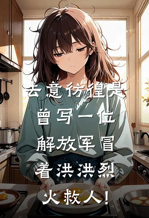 去意彷徨是曾写一位解放军冒着洪洪烈火救人!