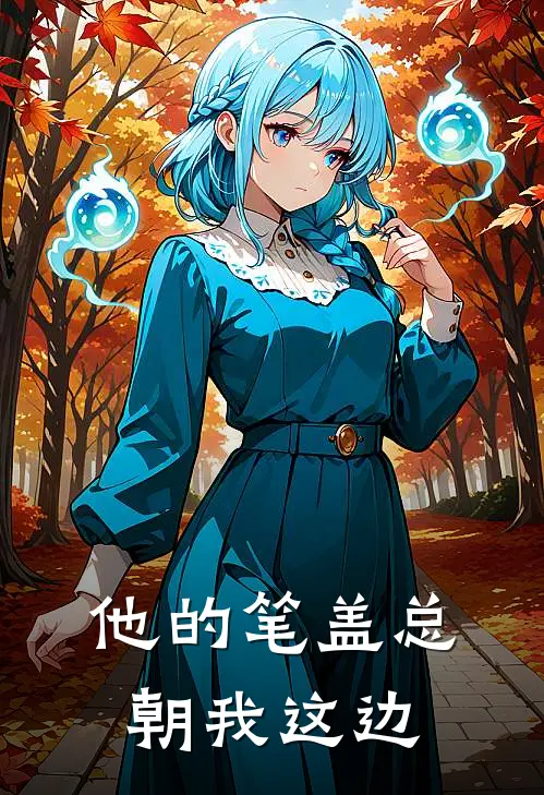 他的笔盖总朝我这边