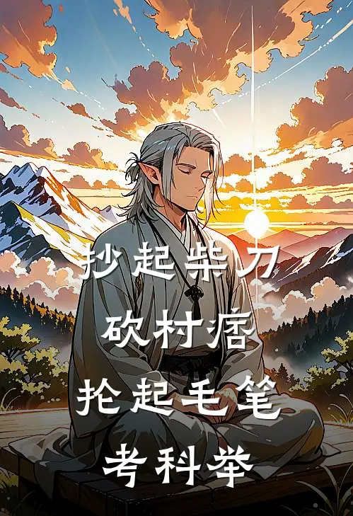 抄起柴刀砍村痞，抡起毛笔考科举