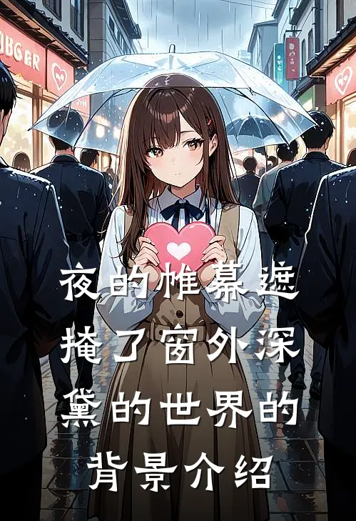 夜的帷幕遮掩了窗外深黛的世界的背景介绍