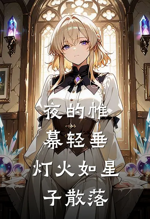 夜的帷幕轻垂,灯火如星子散落